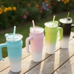 Stainless Steel Insulated Tumbler 42oz with Straw