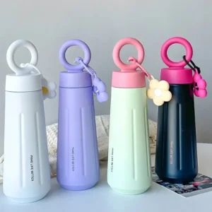 Stainless Steel Vacuum Bottle Premium Insulated Water Bottle 450 ml