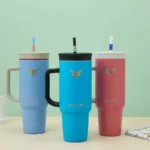 ThermoTrek Tumbler with Straw 1200 ML Stainless Steel