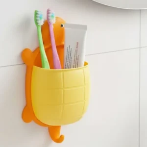 Toothbrush Holder Space Saving Bathroom Organizer
