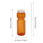 Twinkle Water Bottle with Straw Stylish Drinking Bottle