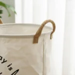 Two-Tone Foldable Laundry Basket