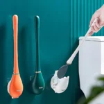 Wall Hanging Toilet Cleaning Brush Flexible