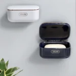 Wall Mounted Soap Dish with Drain Bathroom Soap Holder