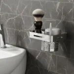 Wall Mounted Stainless Steel Brush Holder