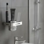 Wall Mounted Stainless Steel Brush Holder