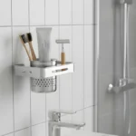 Wall Mounted Stainless Steel Brush Holder