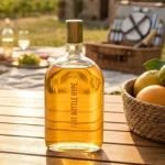 Ziba 1000 ML Hype Flat Glass Bottle
