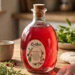 Ziba 1300 ML Glass Juice Storage Bottle Jar