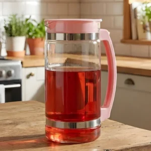 Ziba 1650 ML Glass Jug With Lid
