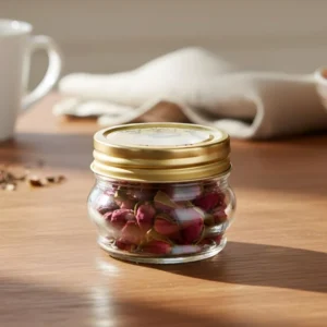 Ziba Airtight 100 ML Mini Glass Jar