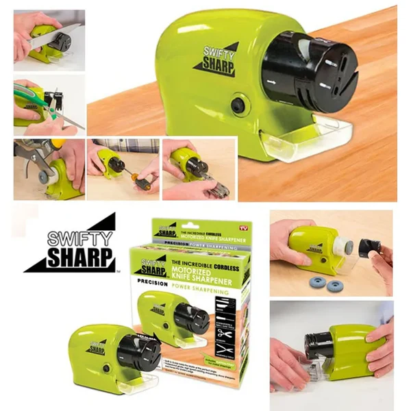 SWIFTY KNIFE SHARPENER (CELL OPERATED)