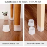 Silicone Chair Leg Protectors