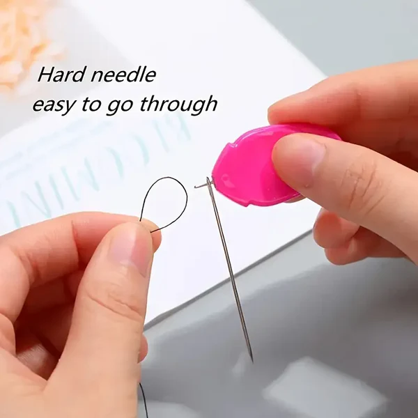 COLOURFUL NEEDLE THREADER | HAND SEWING TOOL - Image 4