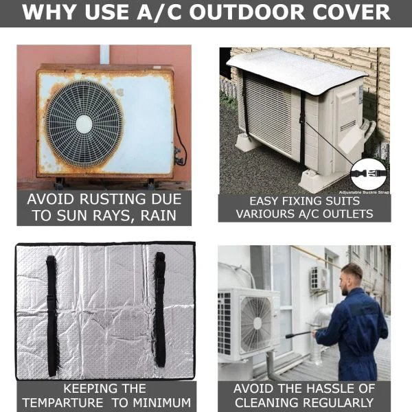 AC OUTDOOR UNIT PROTECTOR ALUMINIUM COVER - Image 4