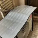 AC OUTDOOR UNIT PROTECTOR ALUMINIUM COVER