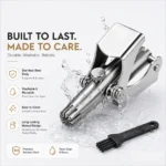 Vintage Style Manual Mechanical Nose Hair Trimmer