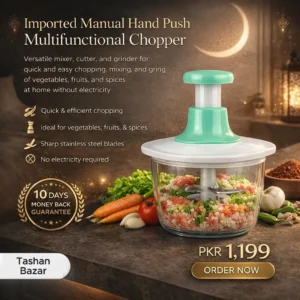 Imported Manual Hand Push Multifunctional Chopper Mixer Cutter and Grinder