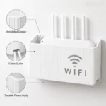 Wall Mount WiFi Router Holder