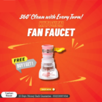 Mega Sale Buy 1 Get 1 Free Offer Imported Fan Faucet With Clip 360 Adjustable Flexible Kitchen Faucet Tap Water Filter Rs 599