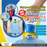 3 Pcs Easy-Lift Water Bottle Portable Ring Handle Lifter for Mineral Water Buckets