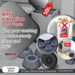 Pack Of 4 Anti Vibration Feet Pads Washing Machine Shock Absorption Rubber Mat Anti-Vibration Pad Dryer Non-Slip Pad Rs 699
