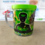 Kids Cartoon Glass Mug (Pack of 2)