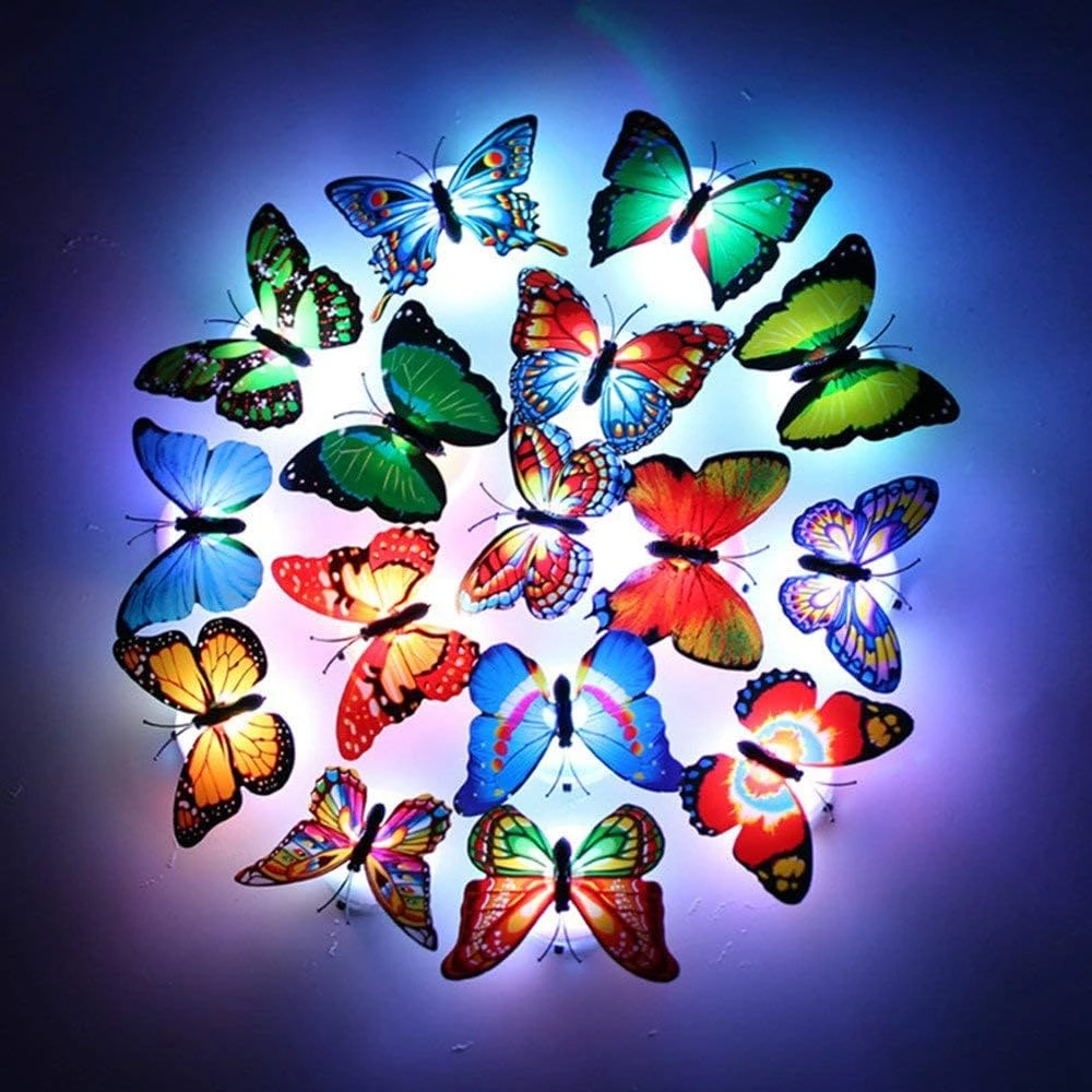 Butterfly LED Night Light (10 Pcs)