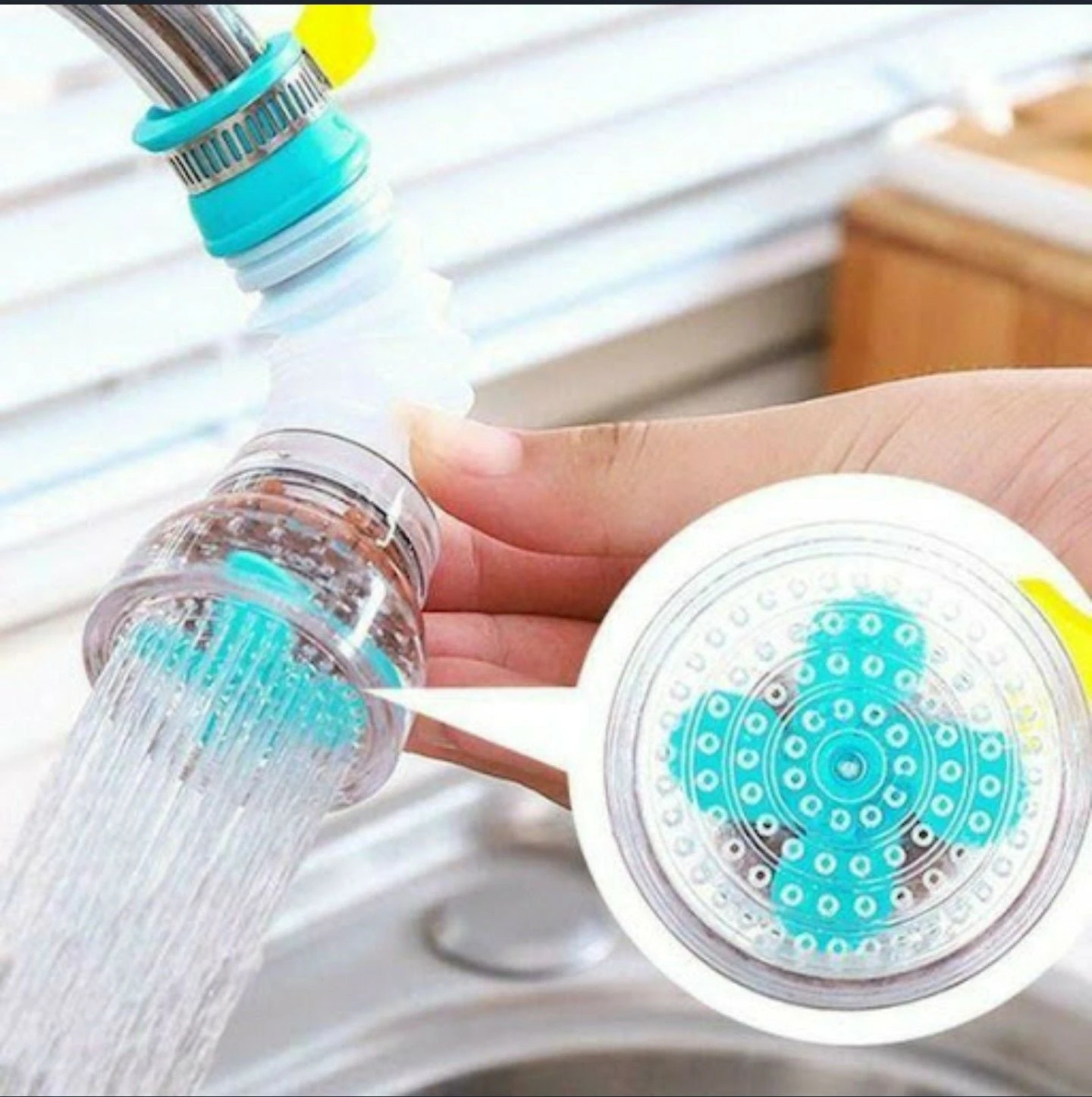 Mega Sale Buy 1 Get 1 Free Offer Imported Fan Faucet With Clip 360 Adjustable Flexible Kitchen Faucet Tap Water Filter Rs 599 - Image 12