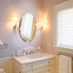 Azaadi Sale Offer 3 Pcs FlexibleSelf Adhesive Oval Shape Mirror Sticker (3 Pcs)