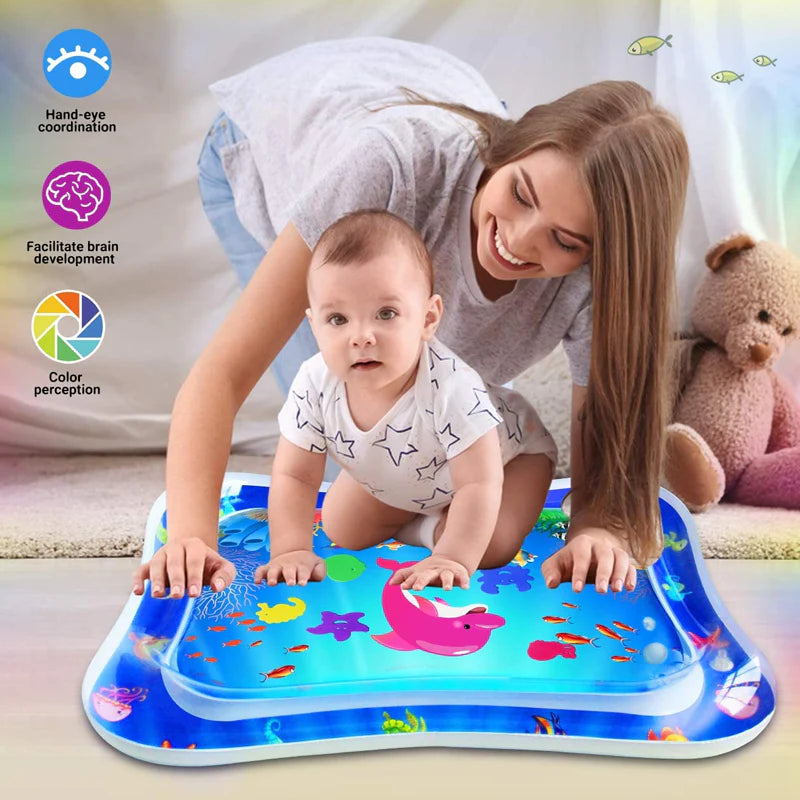 Baby Inflatable Tummy Time Water Mat - Image 6