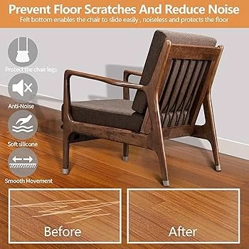 Anti Slip Silicone Chair Covers 38 Pcs - Image 4