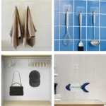 Punch Free Self Adhesive Screw Wall Hook For Home and Outdoor Use