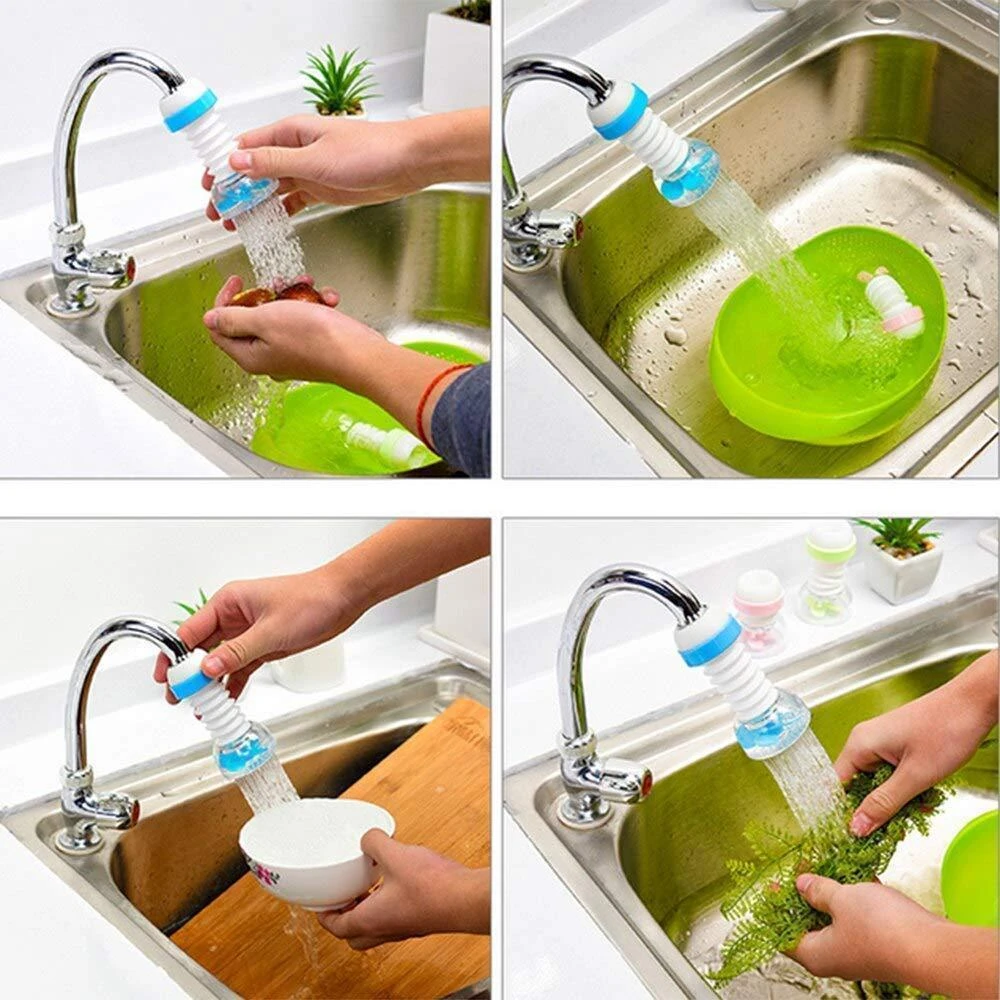 Mega Sale Buy 1 Get 1 Free Offer Imported Fan Faucet With Clip 360 Adjustable Flexible Kitchen Faucet Tap Water Filter Rs 599 - Image 2