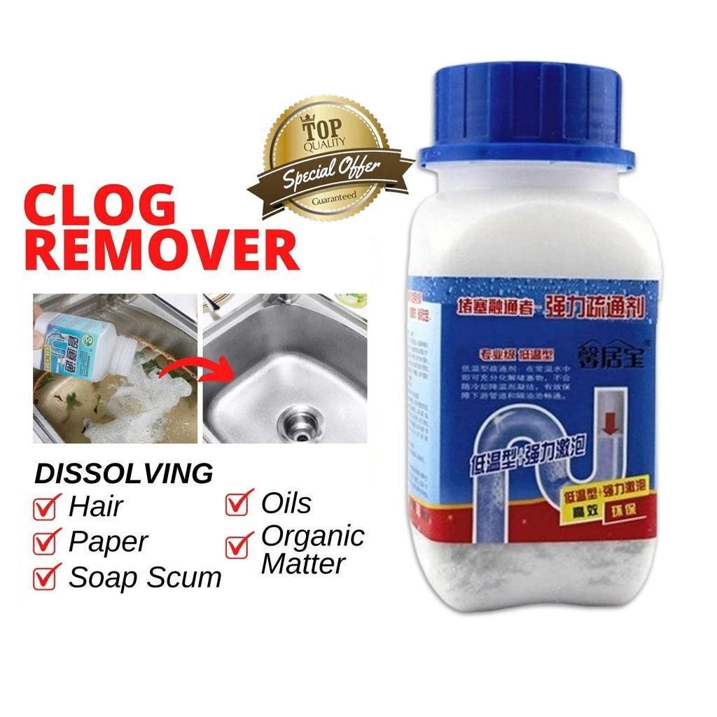 BUY 1 GET 1 FREE Pipeline Drain & Sink Cleaner with Premium Deep Cleaning Powder Formula - Image 8