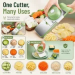 Imported 5 in 1 Multifunction Vegetable Slicer Cutter