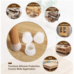 Anti Slip Silicone Chair Covers 38 Pcs