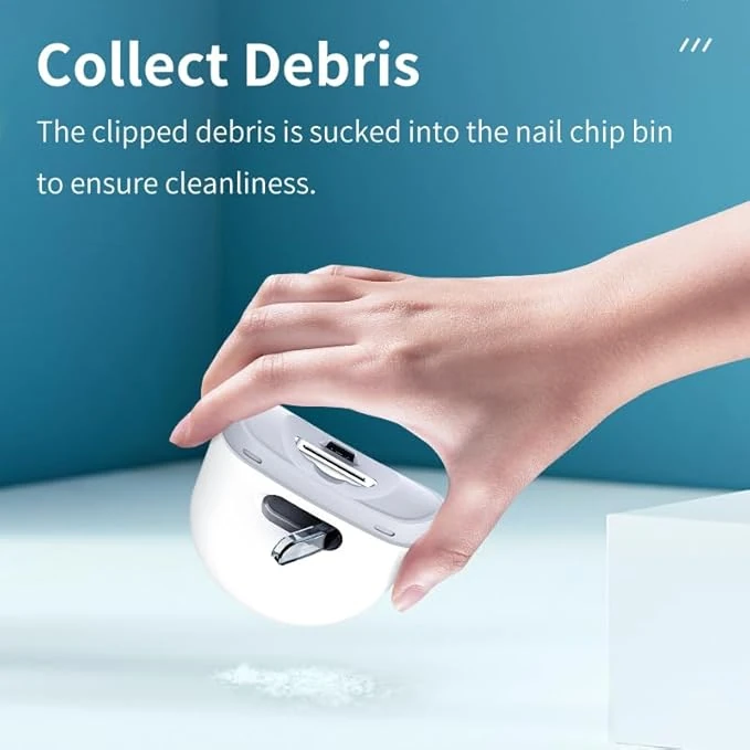 USB Rechargeable Electric Nail Clipper for Baby & Adult - Image 10