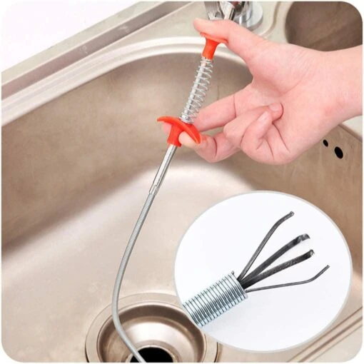 Imported Spring Pipe for Clog Removing & Drain Cleaner in Snake Style Dredging Tools - Image 6