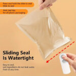 Rechargeable 2 in 1 Portable Mini Food Bag Heat Sealer And Cutter For Home and Outdoor Use