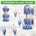 Folding Rotatable Clothes Dryer Hanger