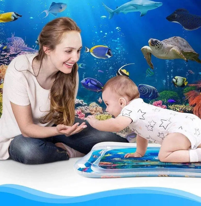 Baby Inflatable Tummy Time Water Mat - Image 2