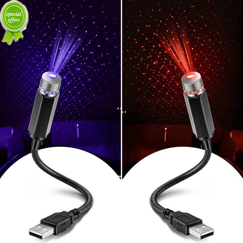 USB Star Night Light Projector with 9 Functional Modes & 24 Lighting Skylight Effects For Decor in Living Room, Car and Other Indoor Activity - Image 9