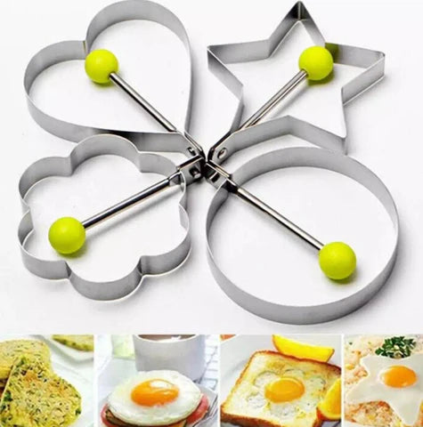 Pack of 4 Egg Shaping Molds - Image 3