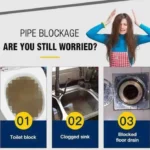 BUY 1 GET 1 FREE Pipeline Drain & Sink Cleaner with Premium Deep Cleaning Powder Formula