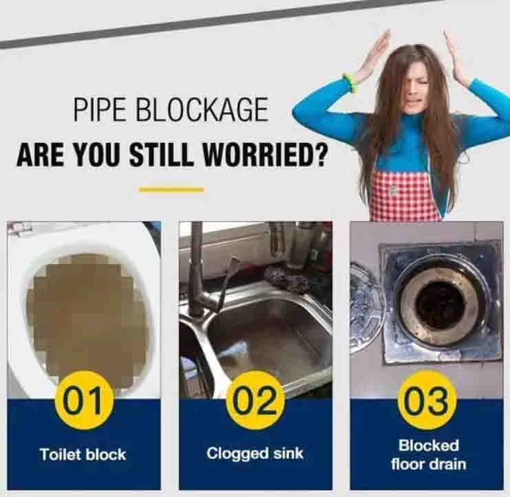 BUY 1 GET 1 FREE Pipeline Drain & Sink Cleaner with Premium Deep Cleaning Powder Formula - Image 3