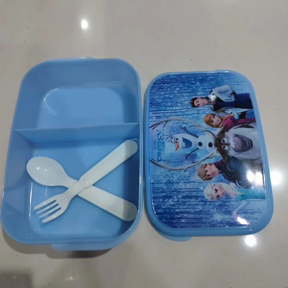 Kids Lunch Box with Spoon & Fork - Image 2