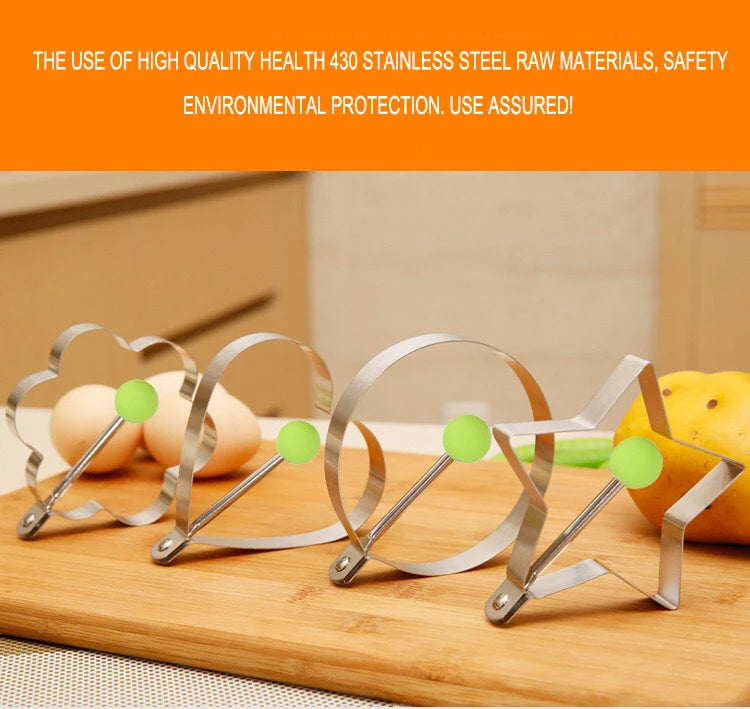 Pack of 4 Egg Shaping Molds - Image 4