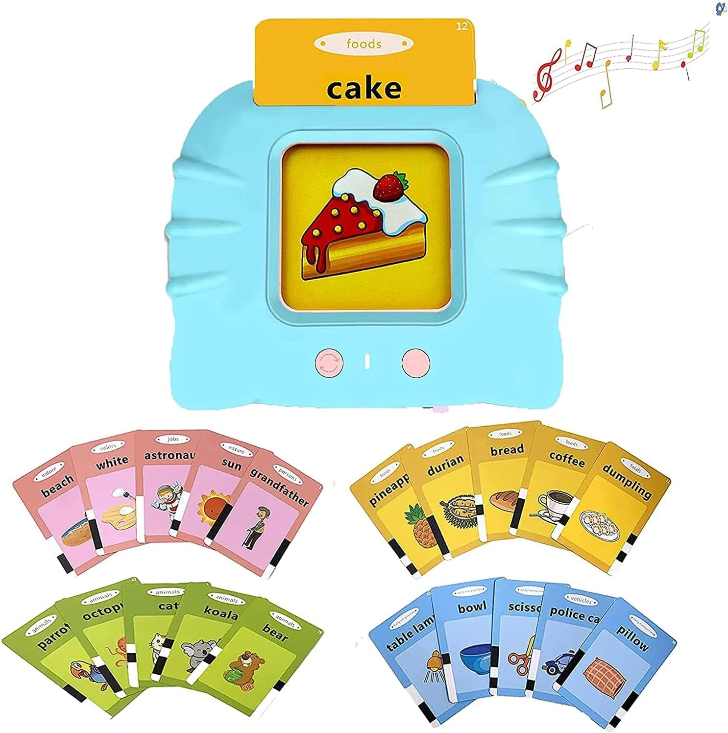 Talking Flash Cards Learning Toy (112 Cards) - Image 8