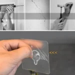 Punch Free Self Adhesive Screw Wall Hook For Home and Outdoor Use